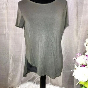 Womens Halogen Asymmetrical T